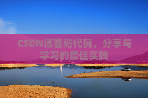 CSDN博客贴代码，分享与学习的最佳实践